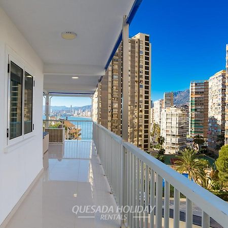 La Perla Benidorm Apartment Seaview & Pool Levante Beach Exteriör bild