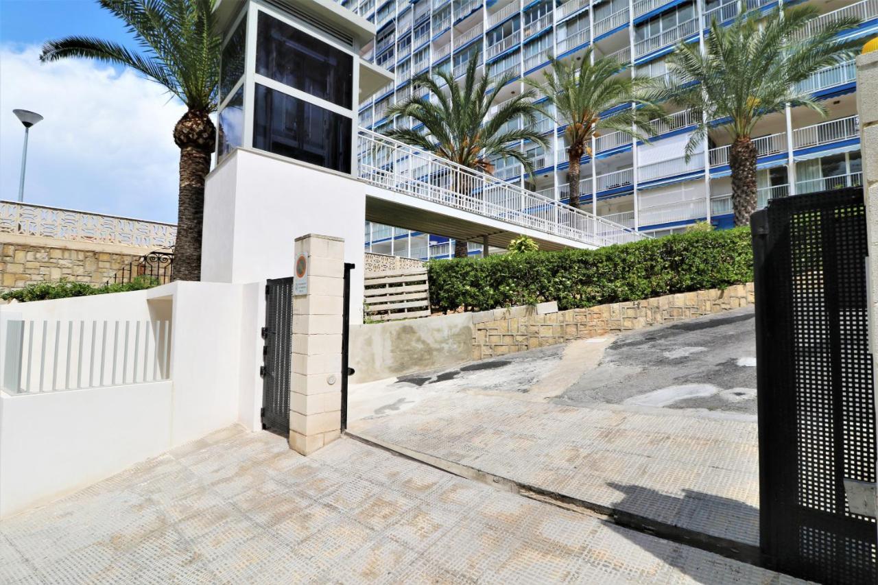 La Perla Benidorm Apartment Seaview & Pool Levante Beach Exteriör bild