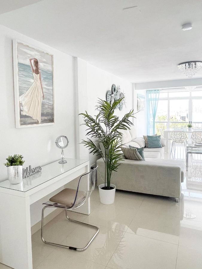 La Perla Benidorm Apartment Seaview & Pool Levante Beach Exteriör bild