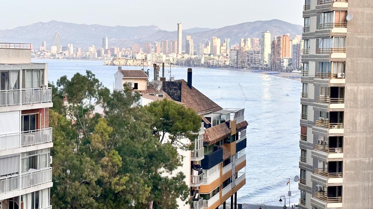 La Perla Benidorm Apartment Seaview & Pool Levante Beach Exteriör bild