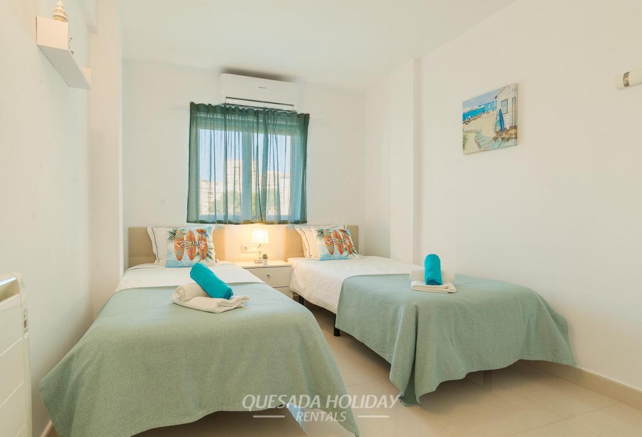 La Perla Benidorm Apartment Seaview & Pool Levante Beach Exteriör bild