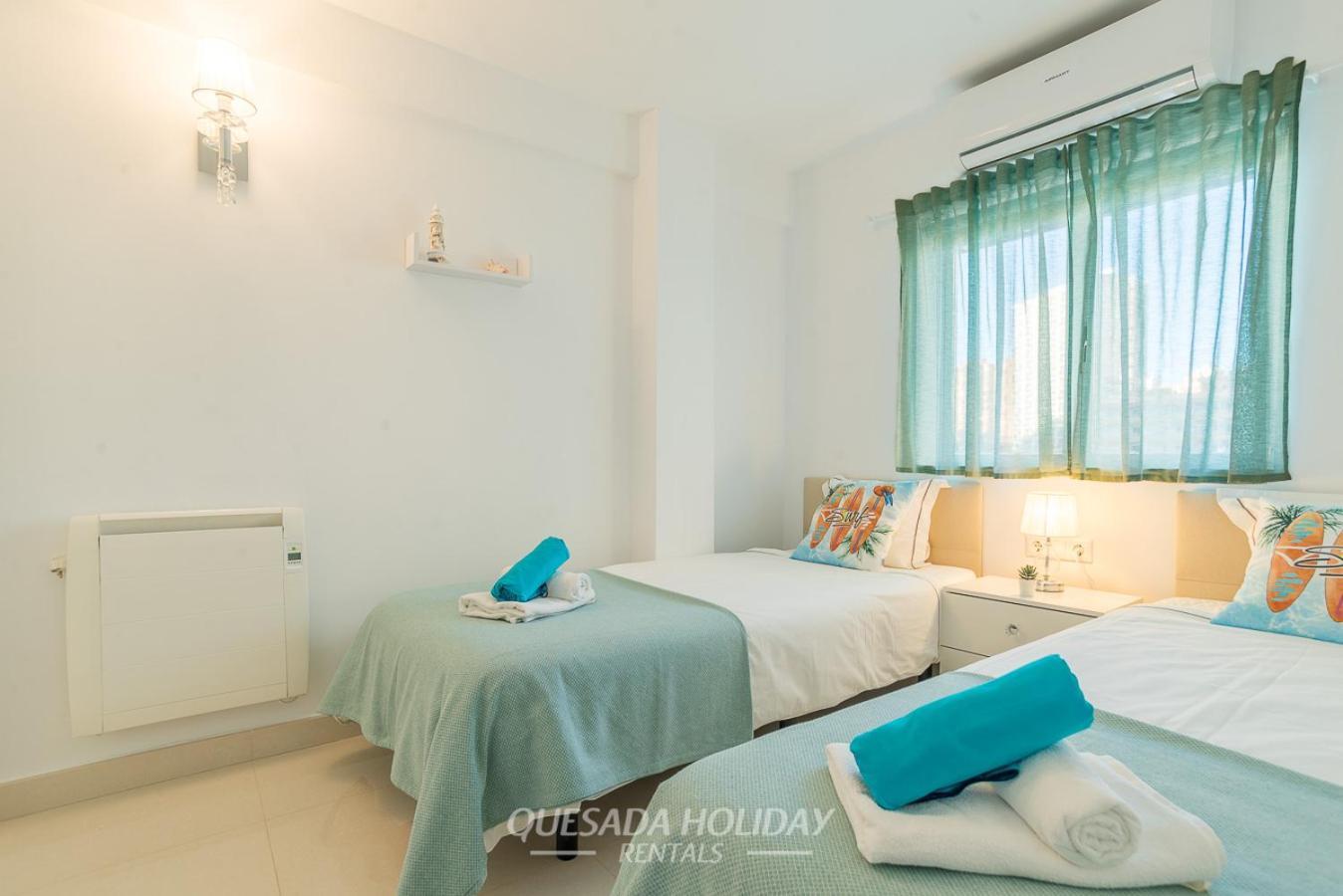 La Perla Benidorm Apartment Seaview & Pool Levante Beach Exteriör bild