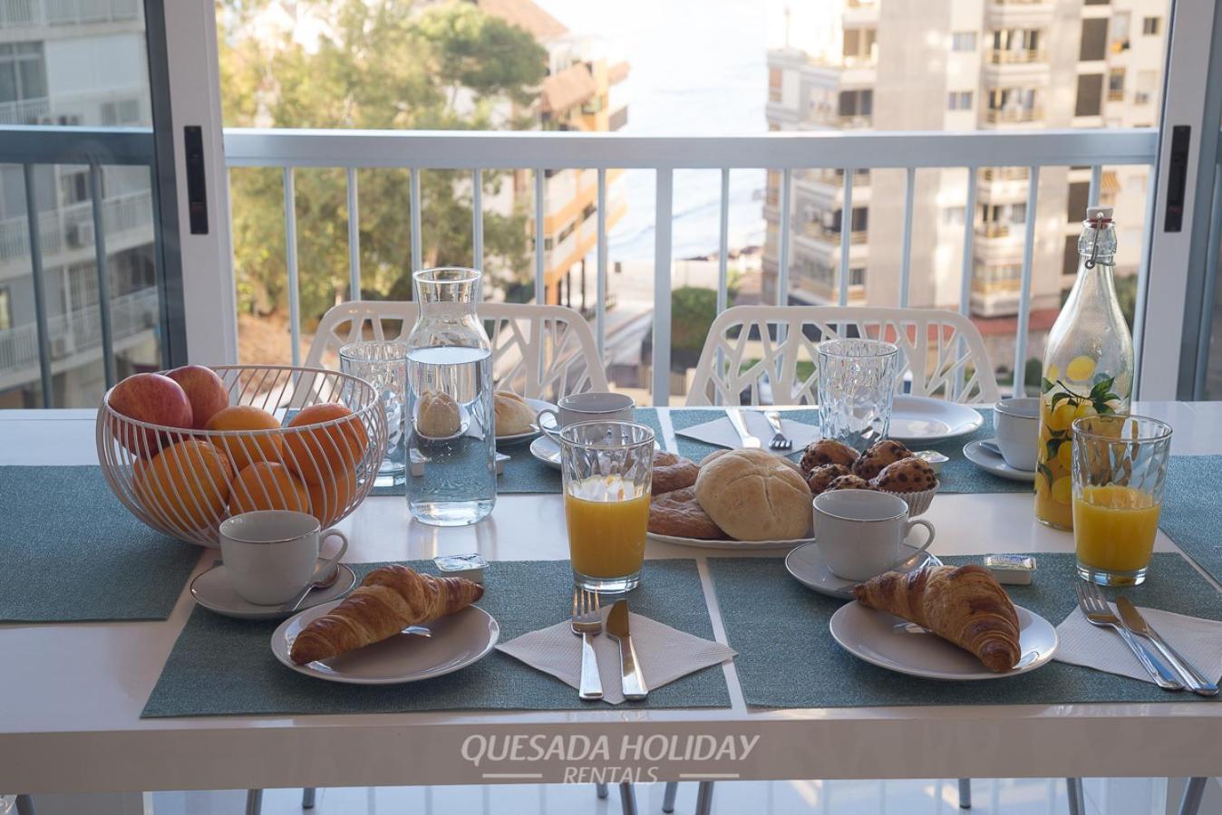 La Perla Benidorm Apartment Seaview & Pool Levante Beach Exteriör bild