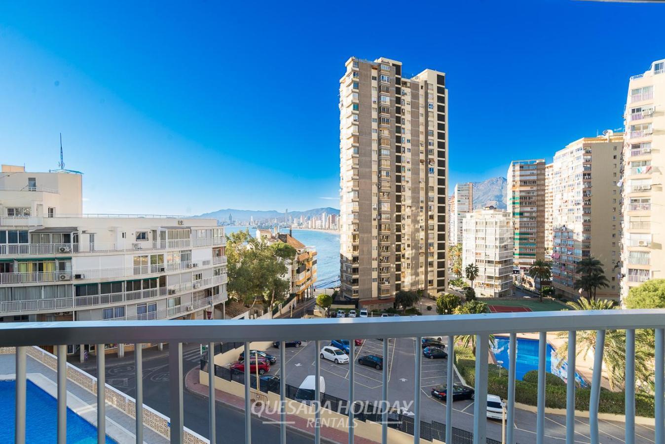 La Perla Benidorm Apartment Seaview & Pool Levante Beach Exteriör bild