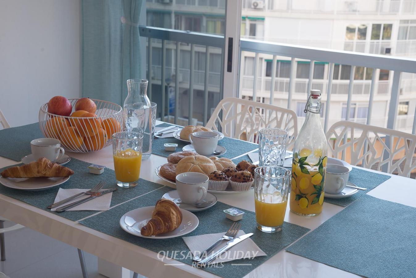 La Perla Benidorm Apartment Seaview & Pool Levante Beach Exteriör bild