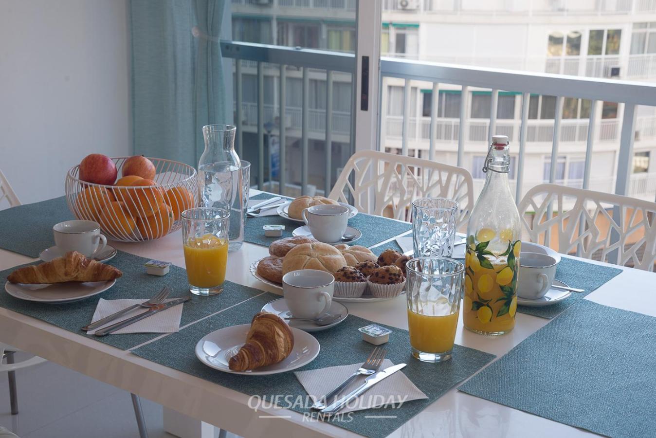La Perla Benidorm Apartment Seaview & Pool Levante Beach Exteriör bild